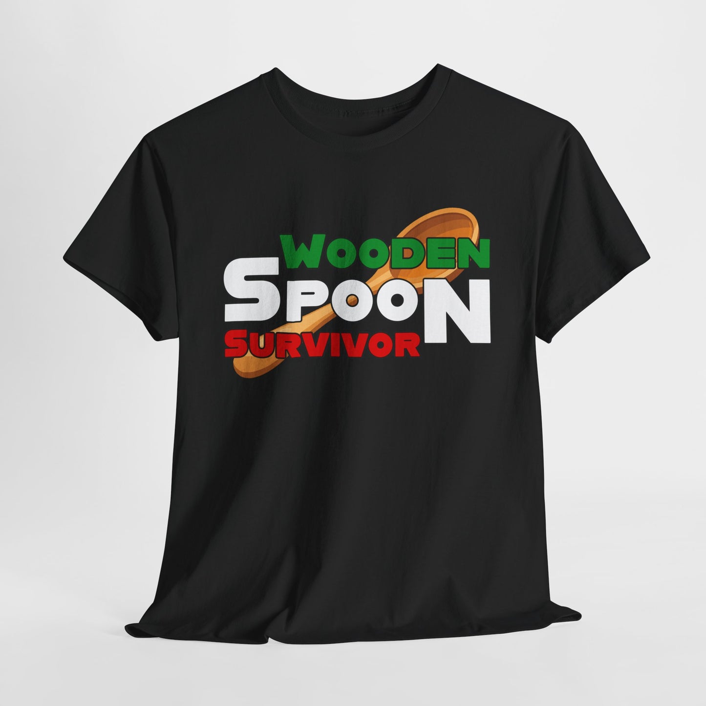 "Wooden Spoon Survivor" Unisex T-Shirt – Comfort with a Side of Sass
