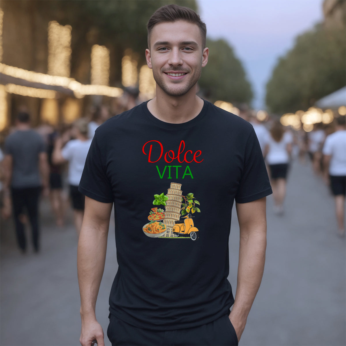 Dolce Vita Tee – Italian Icons Edition