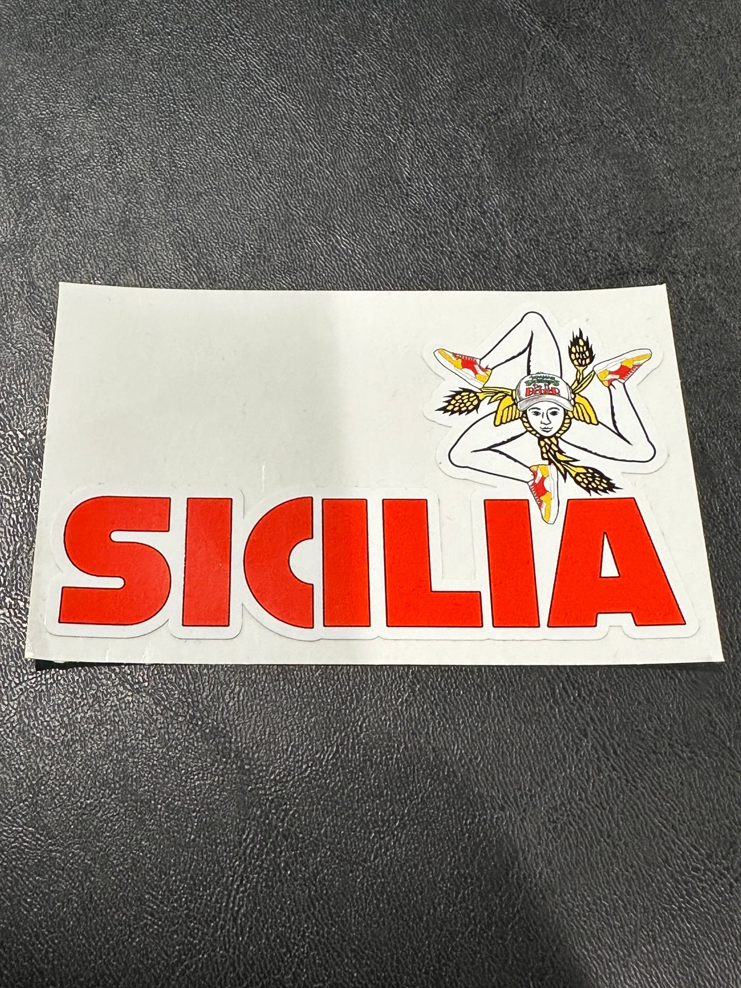 Sicilia - Durable Weatherproof Vinyl Sticker – UV Rated