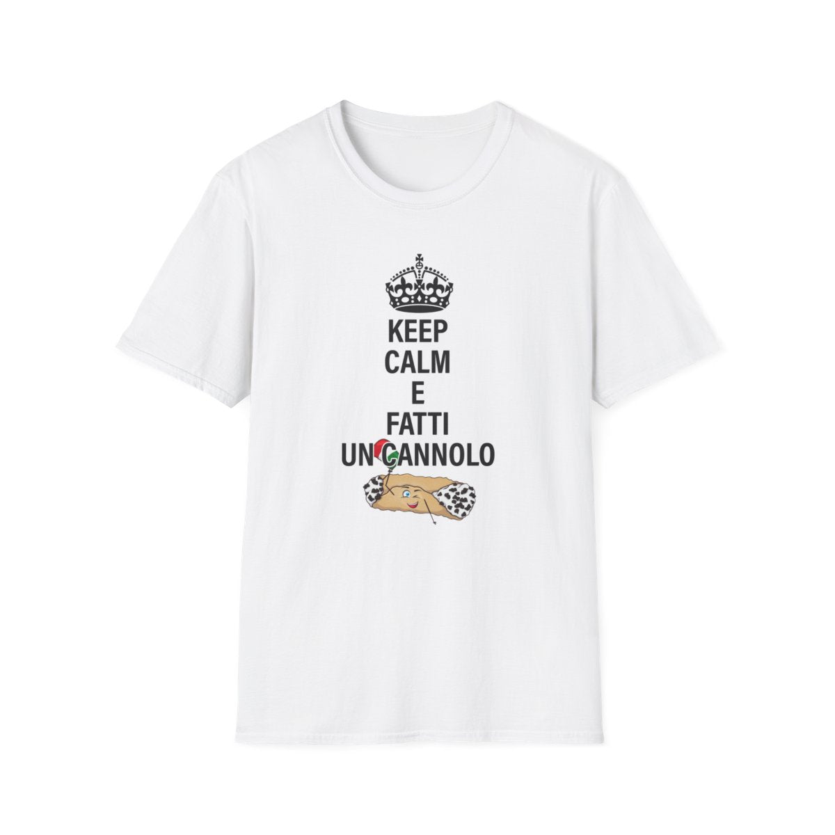 Keep Calm E Fatti Un Cannolo Italian T-Shirt