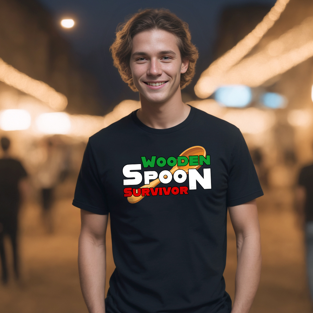 "Wooden Spoon Survivor" Unisex T-Shirt – Comfort with a Side of Sass