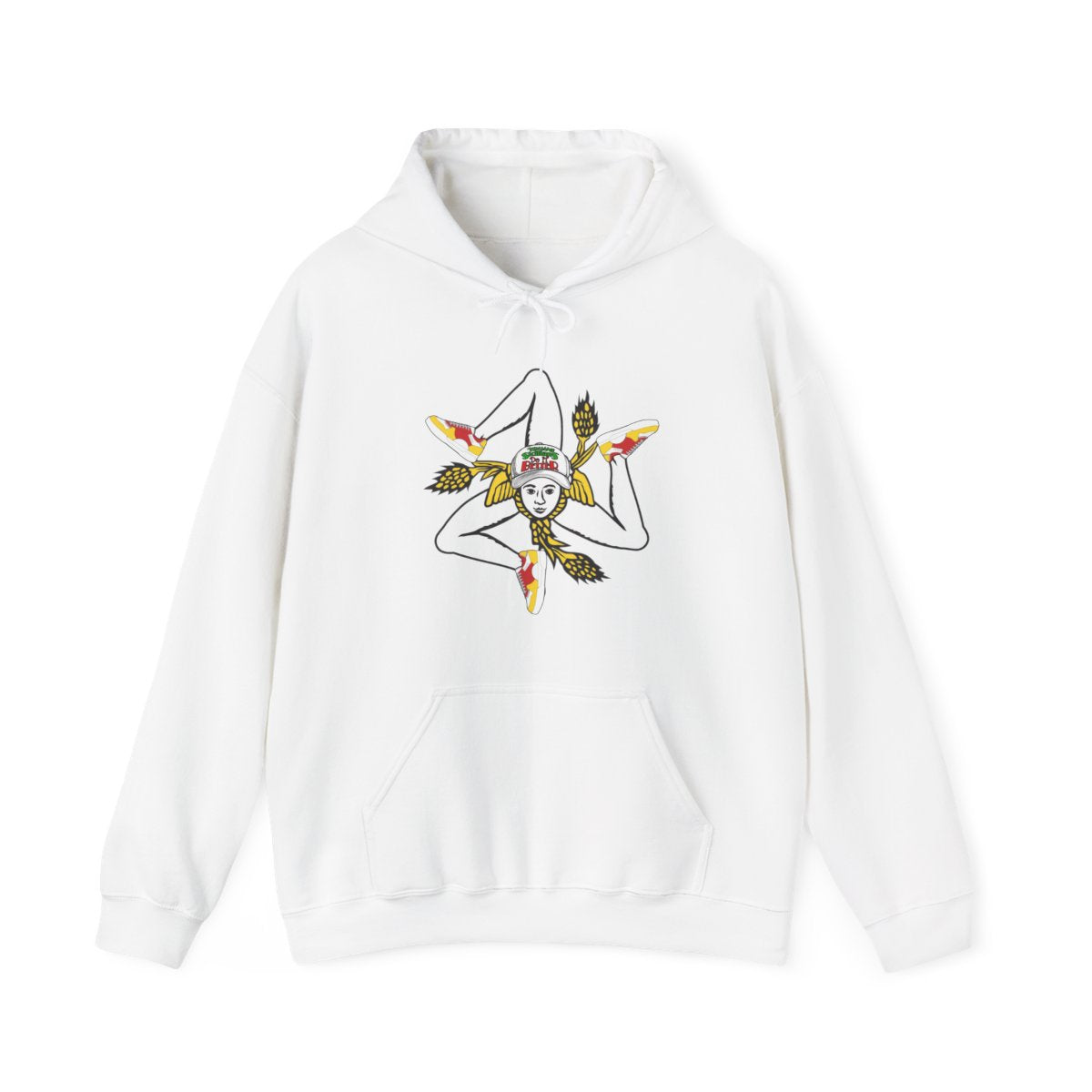 Sicilian Trinacria Hooded Sweatshirt