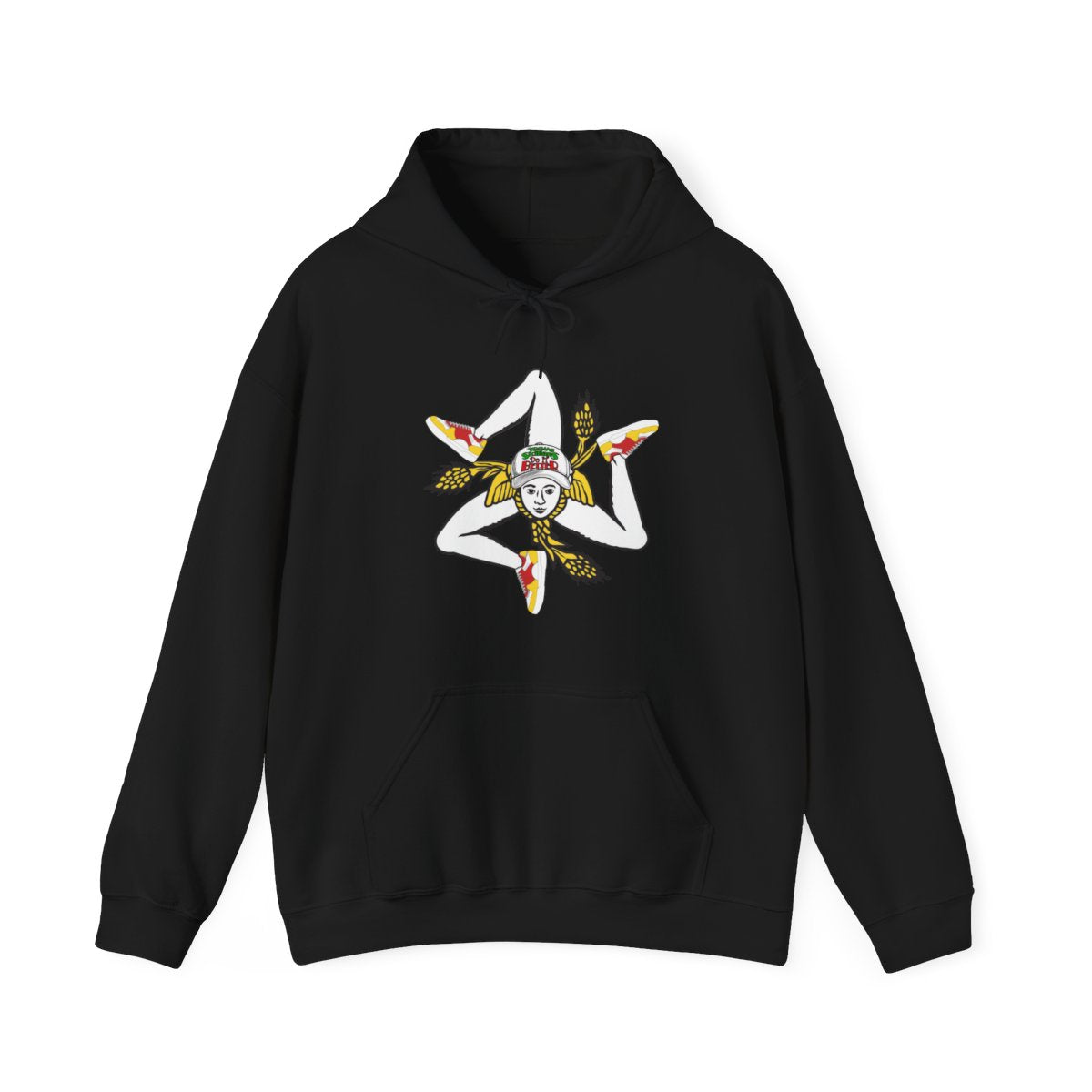Sicilian Trinacria Hooded Sweatshirt