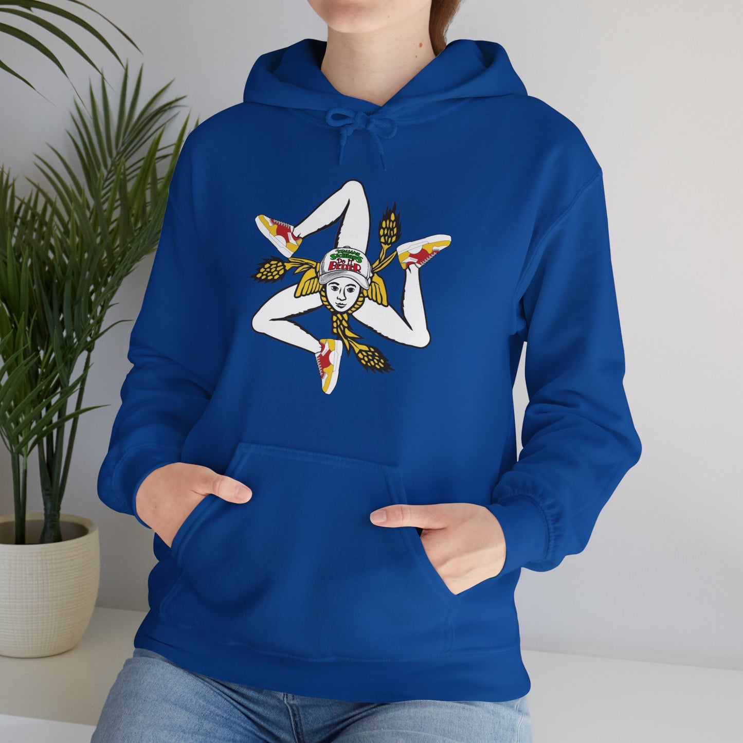 Trinacria Hoodie - Italian Sicilian Hooded Sweatshirt