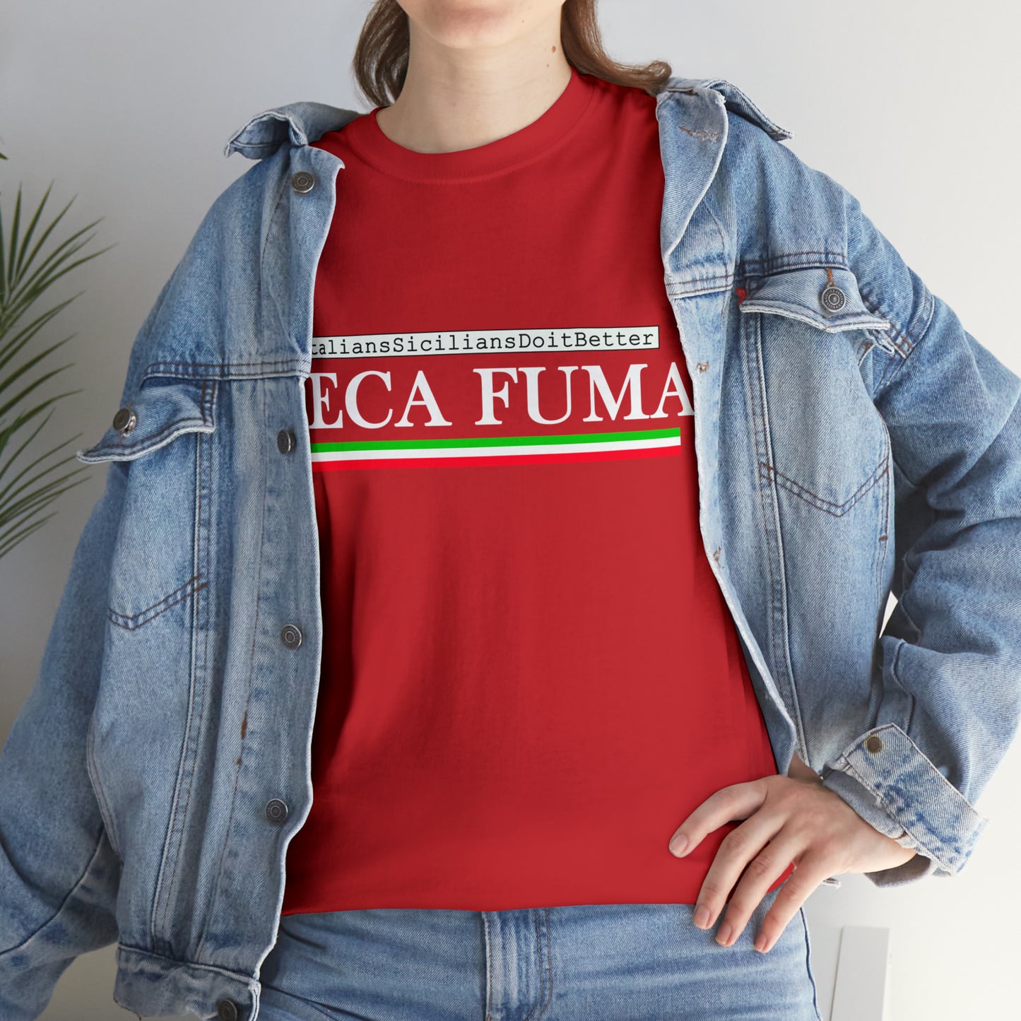 TECA FUMA - T-Shirt - Italian Sicilian Tee Shirts