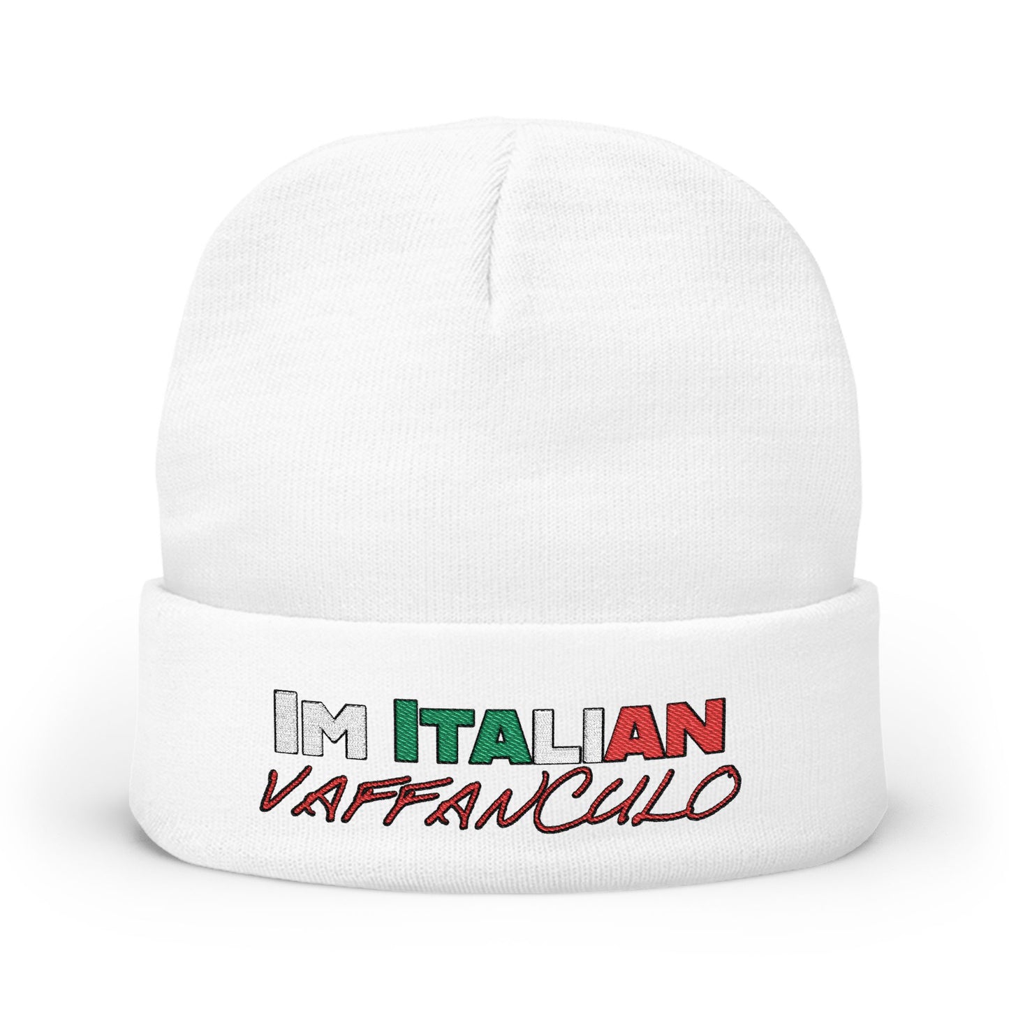 Im Italian VAFFANCULO - Beanie (Embroidery)
