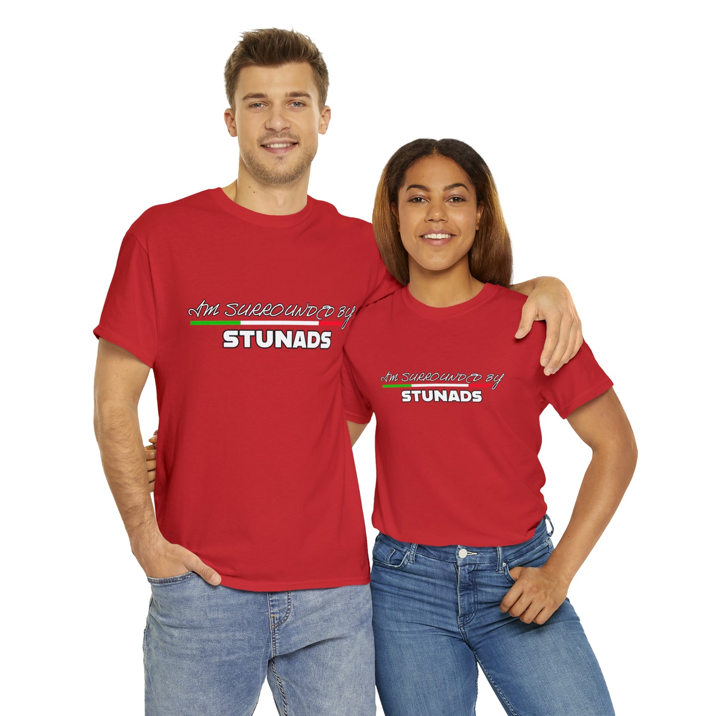 Surrounded By STUNADS T-Shirt - Italian Sicilian Tee Shirts