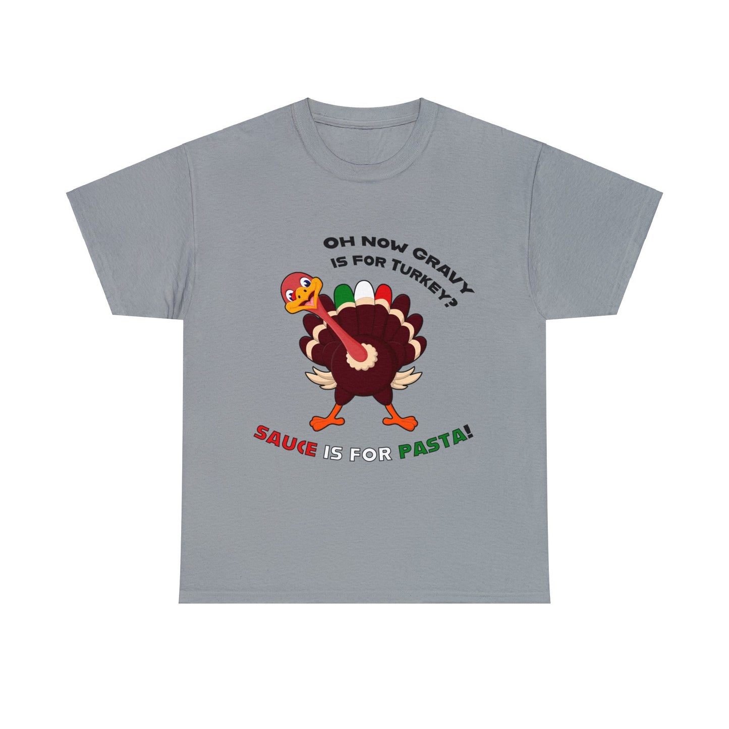 Thanksgiving Shirts - Gravy is for Turkey's! - Unisex Heavy Cotton Tee