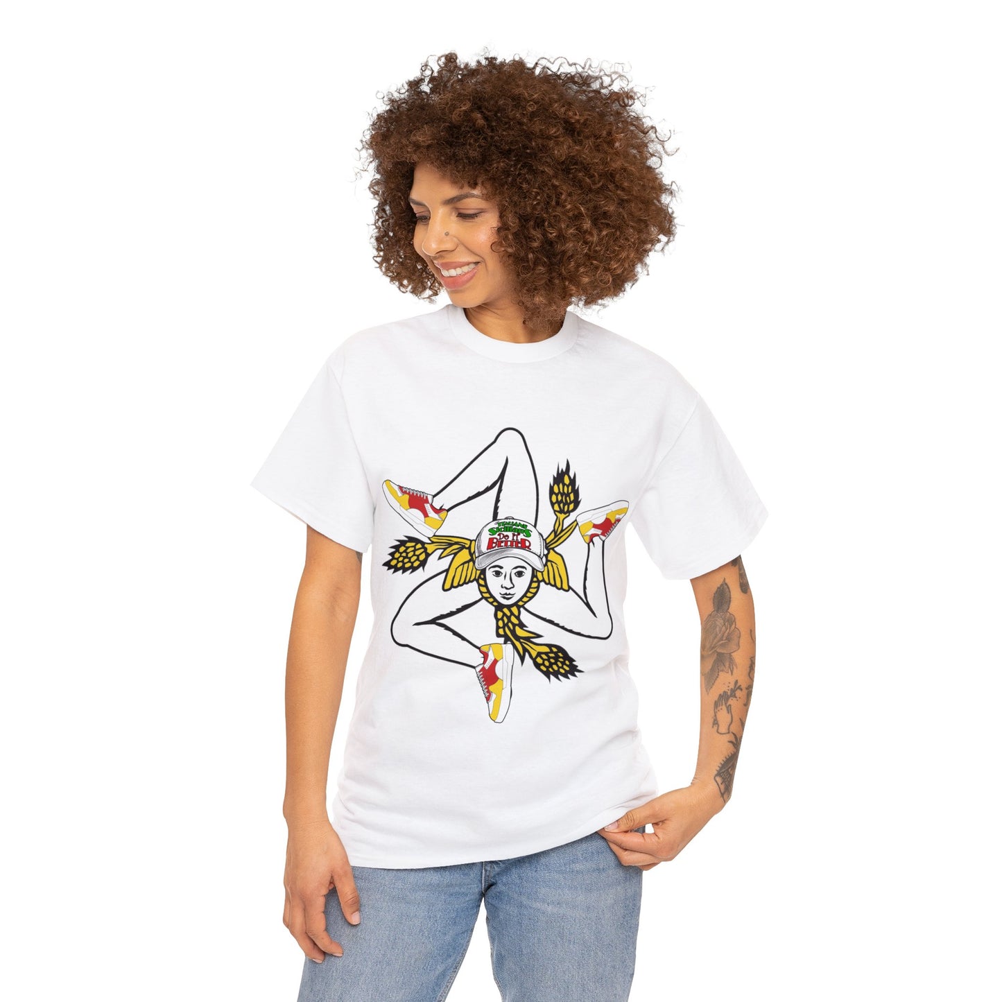 Trinacria T-Shirt - Italian Sicilian Tee Shirts