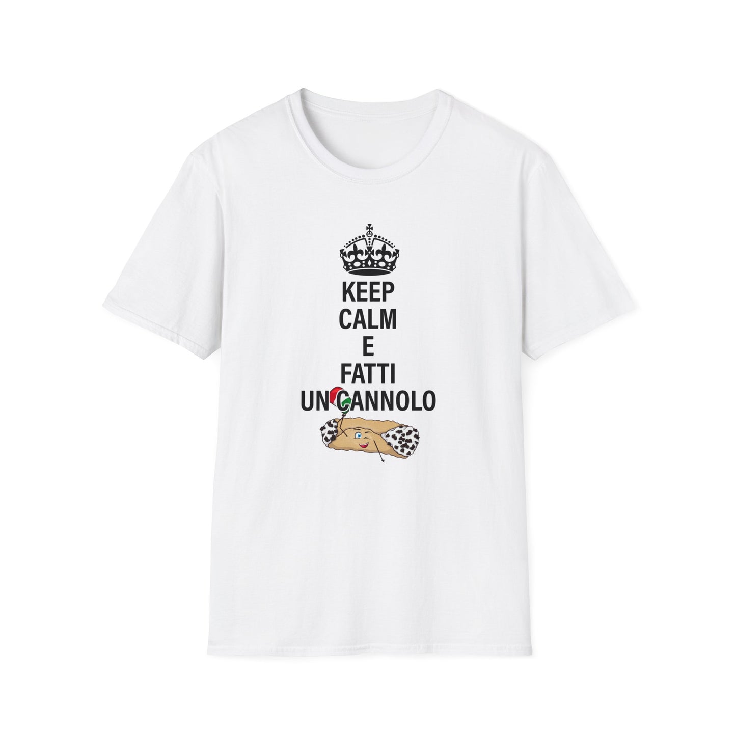 Keep Calm E Fatti Un Cannolo - Softstyle T-Shirt