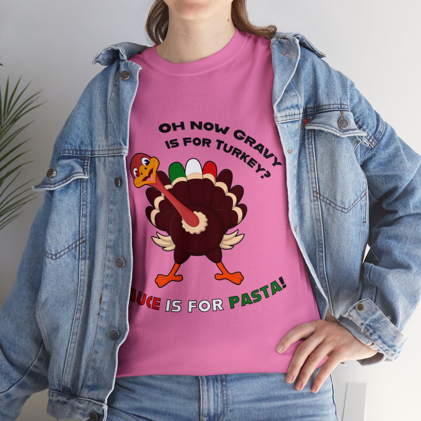 Thanksgiving Shirts - Gravy is for Turkey's! - Unisex Heavy Cotton Tee