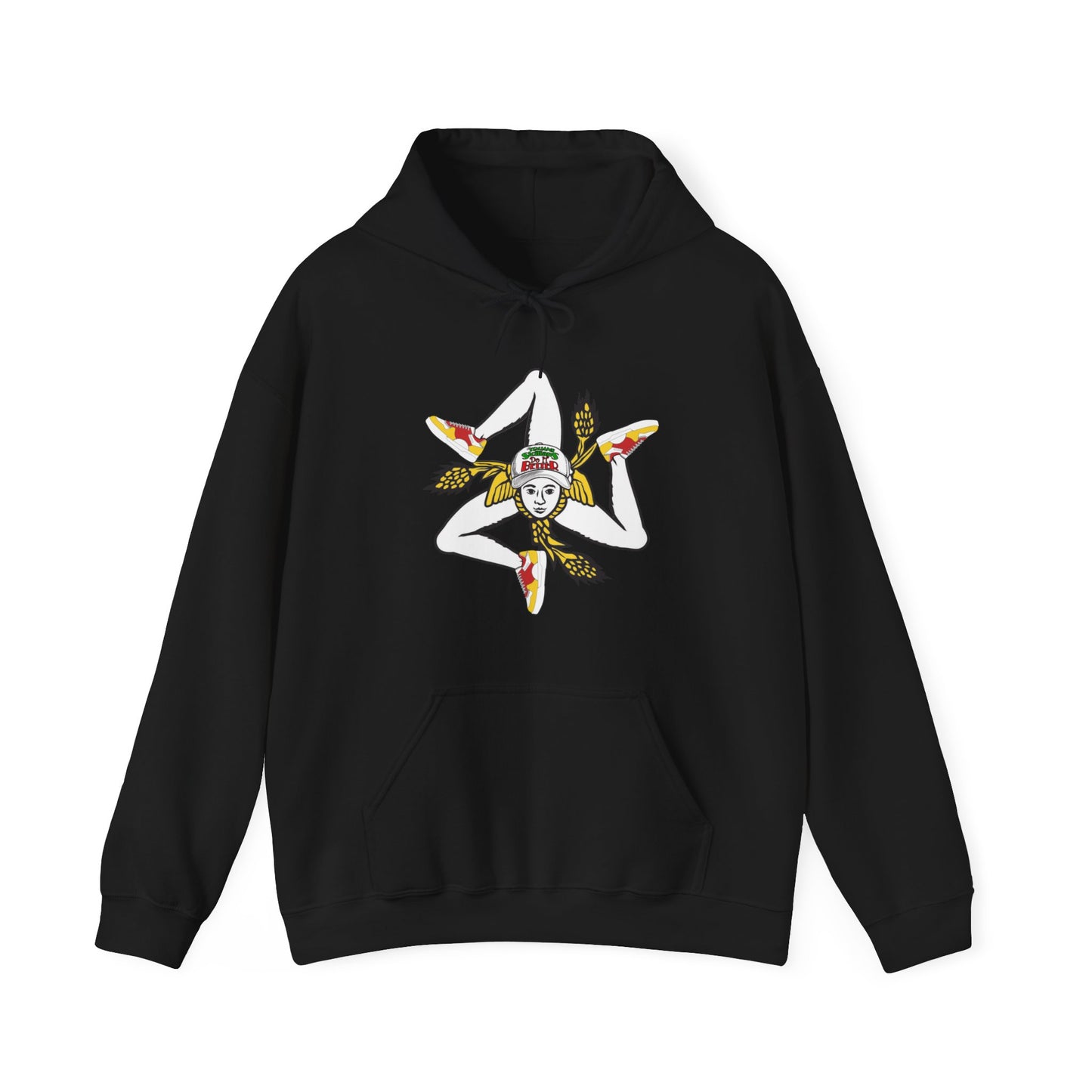 Trinacria Hoodie - Italian Sicilian Hooded Sweatshirt