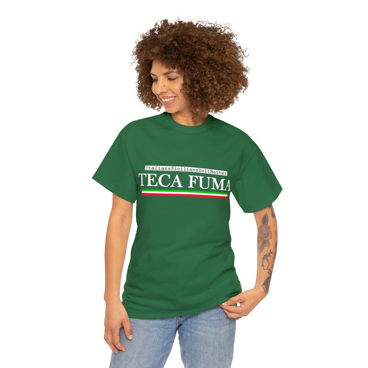 TECA FUMA - T-Shirt - Italian Sicilian Tee Shirts