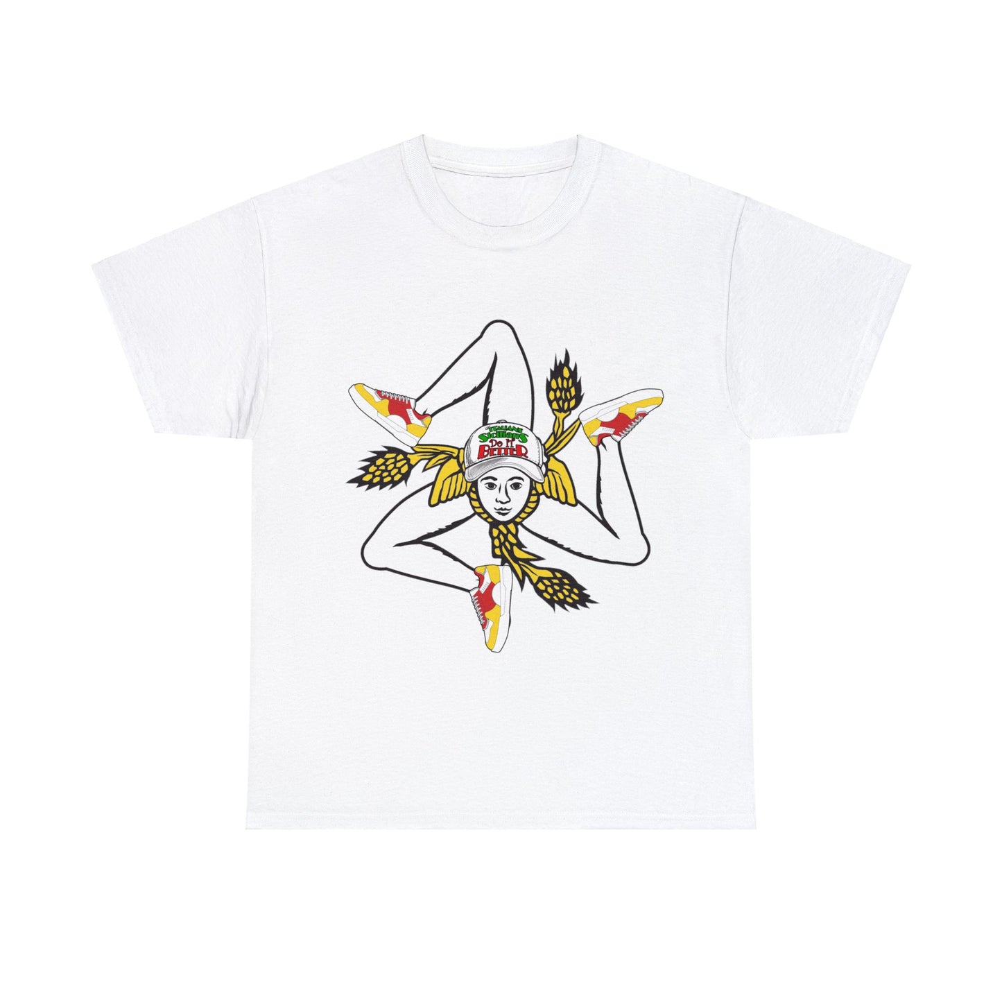 Trinacria T-Shirt - Italian Sicilian Tee Shirts