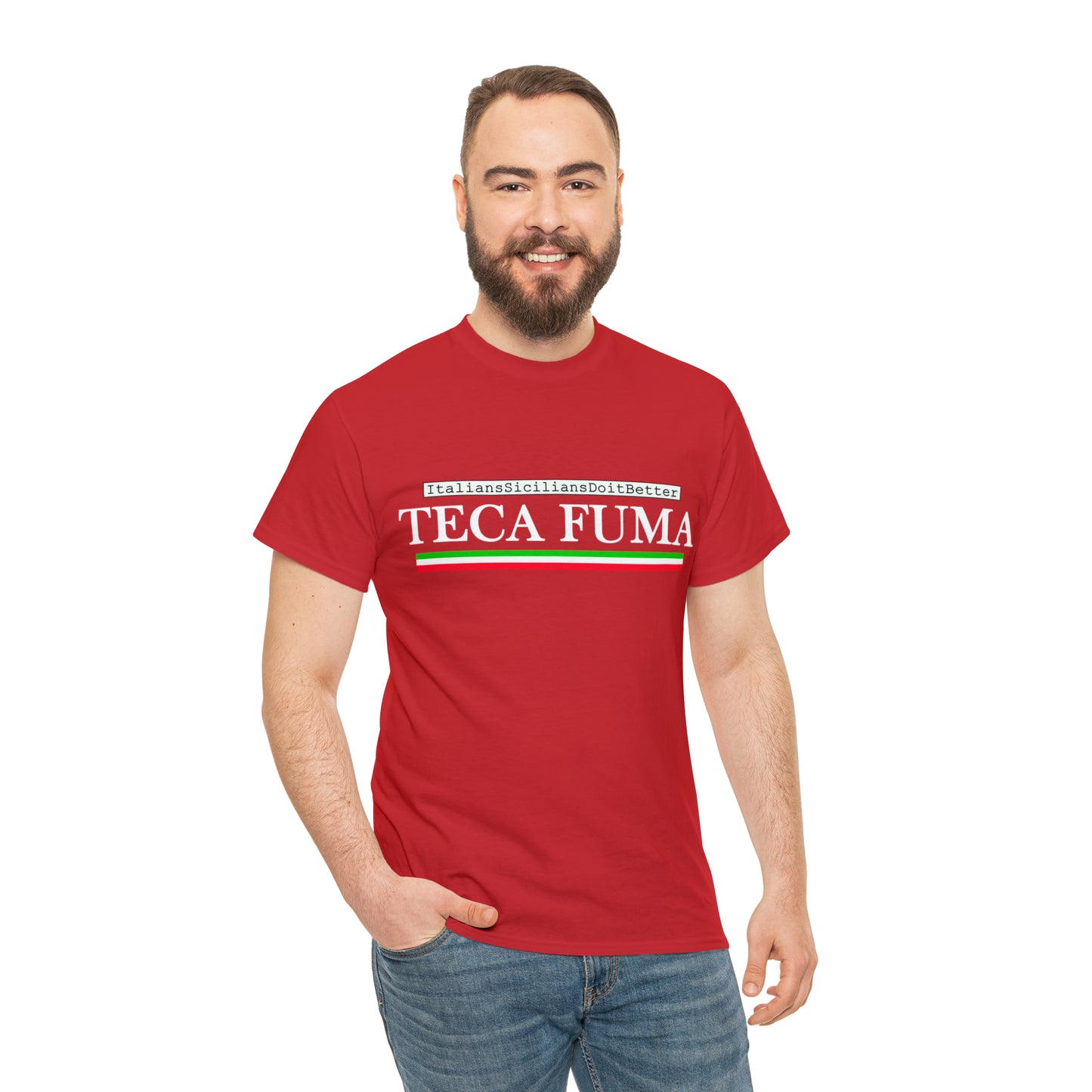 TECA FUMA - T-Shirt - Italian Sicilian Tee Shirts