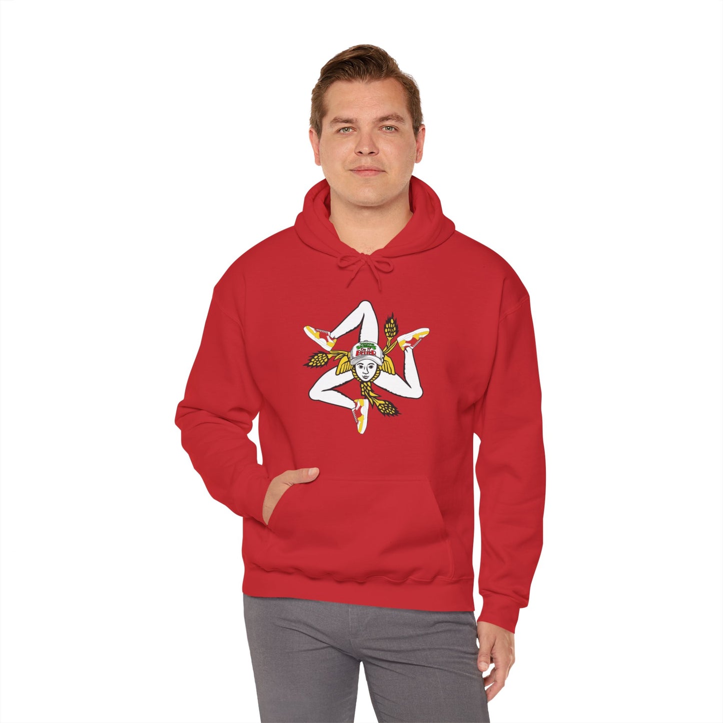 Trinacria Hoodie - Italian Sicilian Hooded Sweatshirt