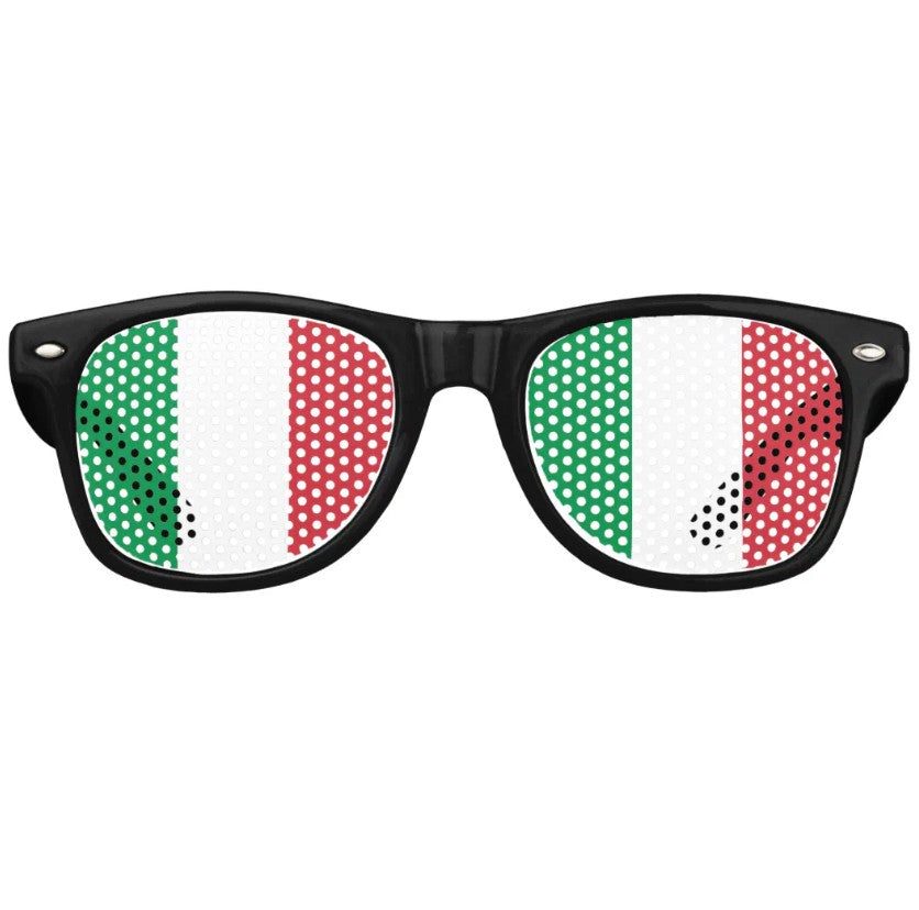 Italian Flag Sunglasses