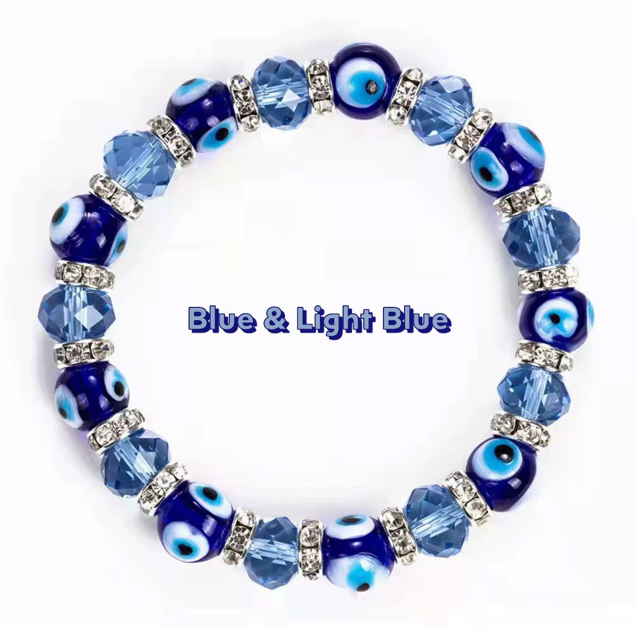 Handmade Evil Eye Beaded Bracelet – Unisex Protection Charm