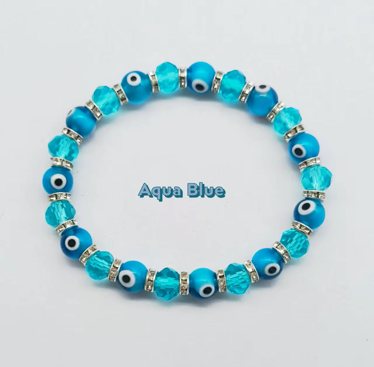 Handmade Evil Eye Beaded Bracelet – Unisex Protection Charm