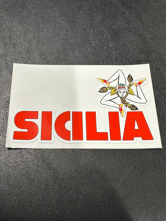Sicilia - Durable Weatherproof Vinyl Sticker – UV Rated