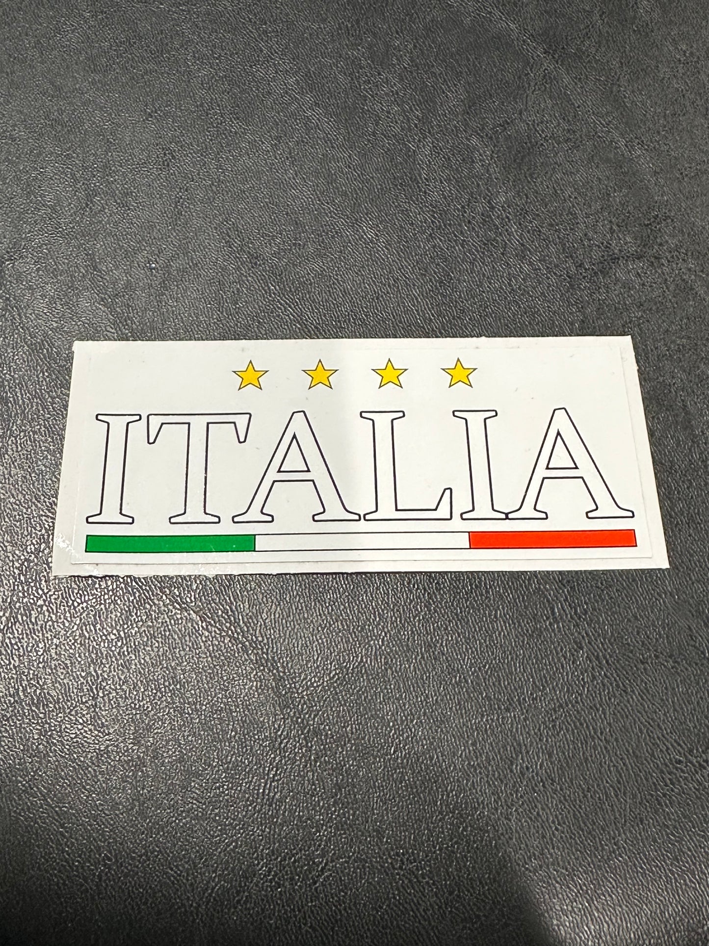 Italia - Durable Weatherproof Vinyl Sticker – UV Rated