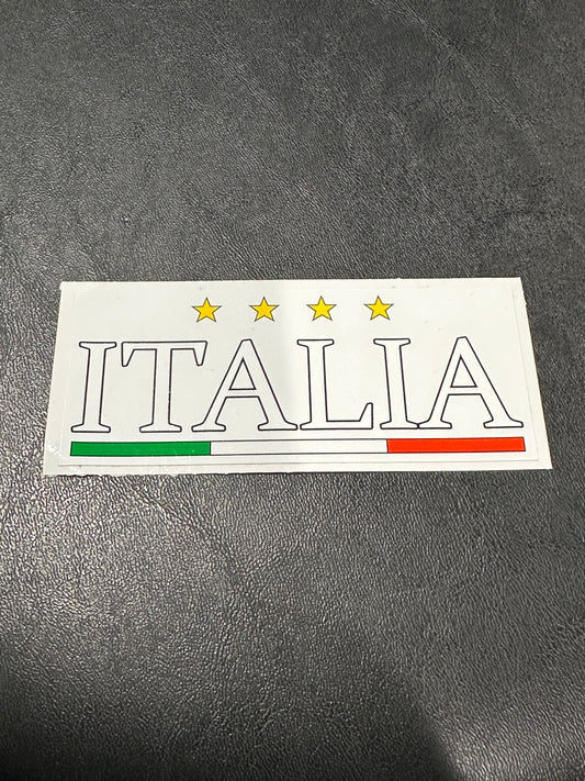 Italia - Durable Weatherproof Vinyl Sticker – UV Rated