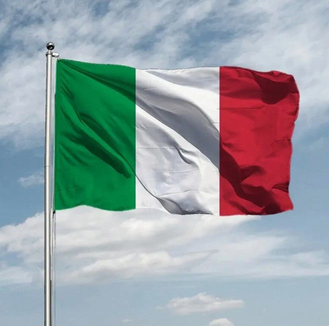 Italian Flag - 3ft x 5ft Premium Outdoor & Indoor Display
