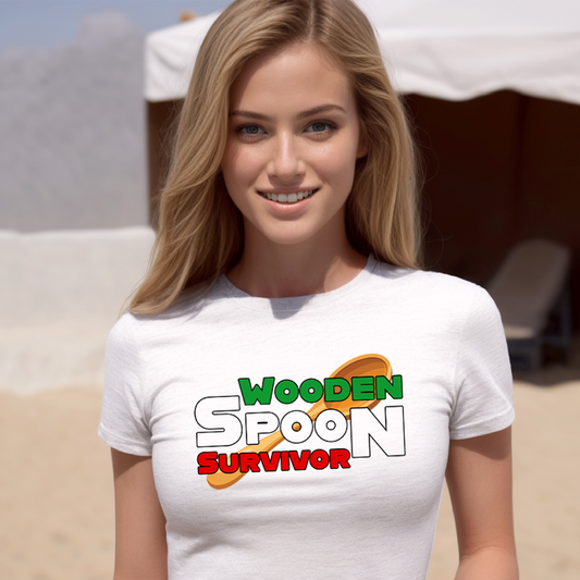 "Wooden Spoon Survivor" Unisex T-Shirt – Comfort with a Side of Sass