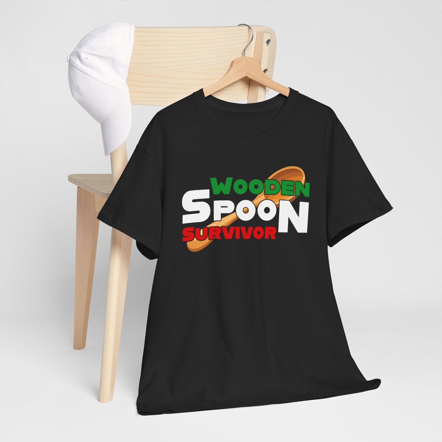 "Wooden Spoon Survivor" Unisex T-Shirt – Comfort with a Side of Sass