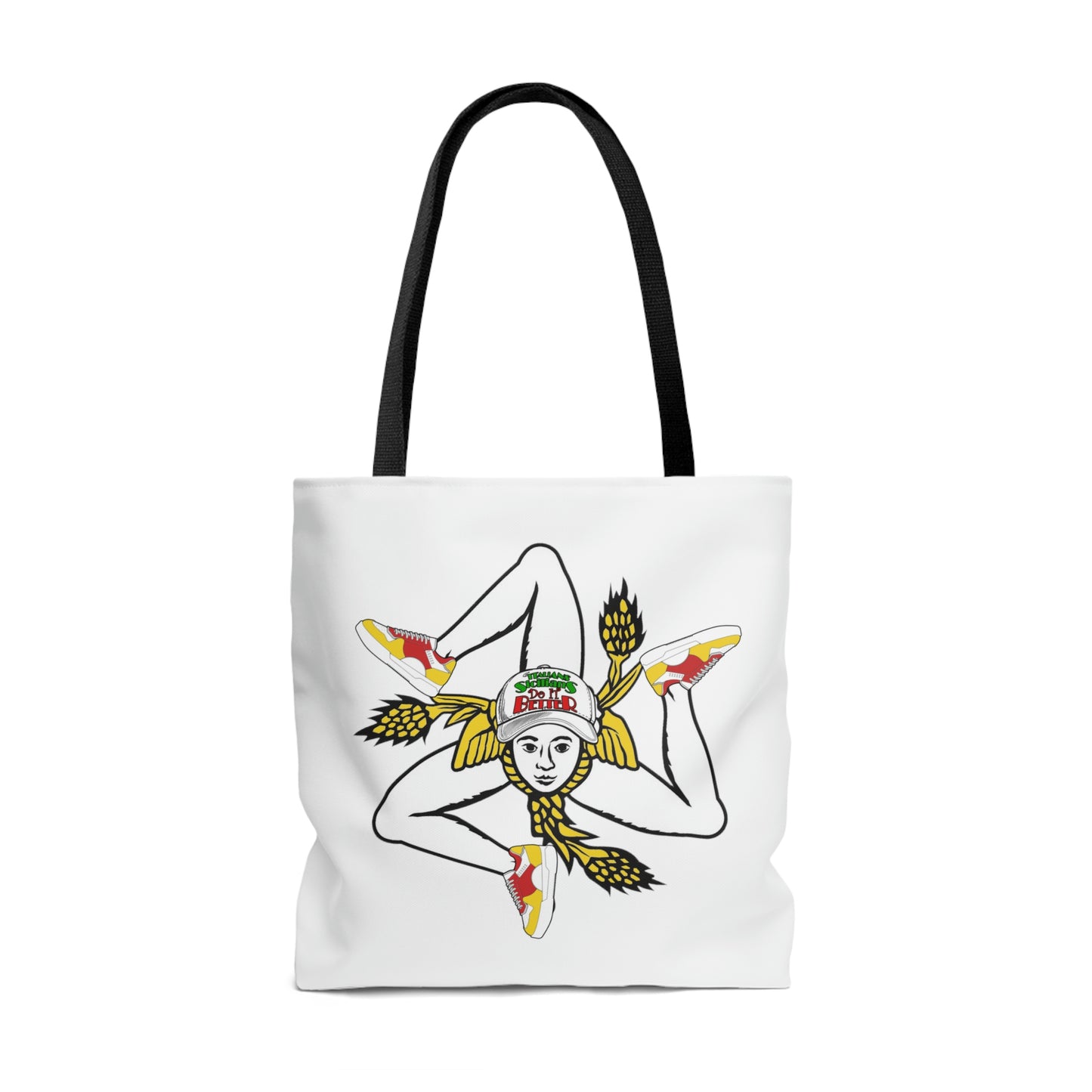 Trinacria Logo - Tote Bag (AOP)